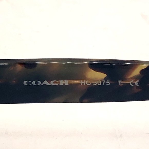 COACH HC 9075 eyeglass frames with case 92253 satin brown dark vintage tort - Picture 4 of 16